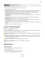 Preview for 27 page of Lexmark 7463-032 Service Manual