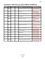 Preview for 730 page of Lexmark 7463-032 Service Manual