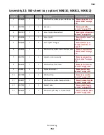 Preview for 732 page of Lexmark 7463-032 Service Manual