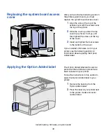 Предварительный просмотр 39 страницы Lexmark 752e - X MFP Color Laser Setup Manual