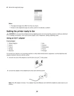 Preview for 26 page of Lexmark 7550 Series User Manual