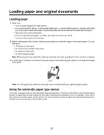 Preview for 57 page of Lexmark 7550 Series User Manual