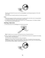 Preview for 78 page of Lexmark 7550 Series User Manual