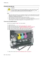 Предварительный просмотр 144 страницы Lexmark C 540n Service Manual