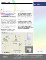 Preview for 15 page of Lexmark C 762 Datasheet