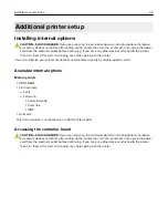 Preview for 22 page of Lexmark C2132 User Manual