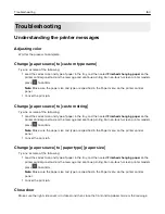 Preview for 160 page of Lexmark C2132 User Manual