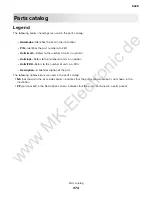 Предварительный просмотр 4 страницы Lexmark C2240 Service Manual