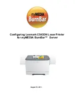 Lexmark C543dn Manual preview