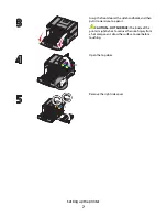 Preview for 7 page of Lexmark C544DTN - Color Laser Printer 25/25 Ppm Duplex Networkfront Pic Wireless Setup Manual