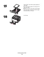 Preview for 12 page of Lexmark C544DTN - Color Laser Printer 25/25 Ppm Duplex Networkfront Pic Wireless Setup Manual