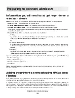 Preview for 14 page of Lexmark C544DTN - Color Laser Printer 25/25 Ppm Duplex Networkfront Pic Wireless Setup Manual