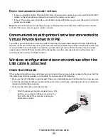 Preview for 25 page of Lexmark C544DTN - Color Laser Printer 25/25 Ppm Duplex Networkfront Pic Wireless Setup Manual