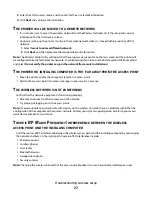 Preview for 27 page of Lexmark C544DTN - Color Laser Printer 25/25 Ppm Duplex Networkfront Pic Wireless Setup Manual