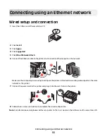 Preview for 33 page of Lexmark C544DTN - Color Laser Printer 25/25 Ppm Duplex Networkfront Pic Wireless Setup Manual