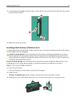 Предварительный просмотр 20 страницы Lexmark C746 User Manual