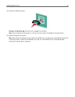 Предварительный просмотр 21 страницы Lexmark C746 User Manual