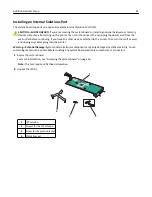 Предварительный просмотр 22 страницы Lexmark C746 User Manual