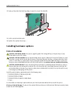 Предварительный просмотр 31 страницы Lexmark C746 User Manual