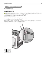 Предварительный просмотр 33 страницы Lexmark C746 User Manual