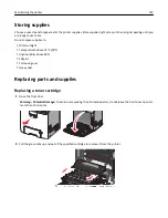 Предварительный просмотр 191 страницы Lexmark C746 User Manual