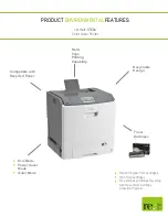 Preview for 4 page of Lexmark C748e Quick Manual