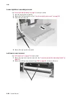 Предварительный просмотр 256 страницы Lexmark C77X Service Manual