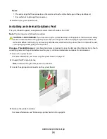 Preview for 25 page of Lexmark C790 series User Manual