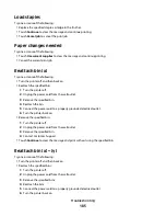 Preview for 185 page of Lexmark C790 series User Manual