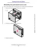 Предварительный просмотр 49 страницы Lexmark C920 SERIES User Manual