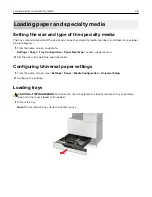 Предварительный просмотр 26 страницы Lexmark C9235 User Manual