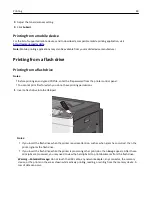 Preview for 80 page of Lexmark C925 User Manual