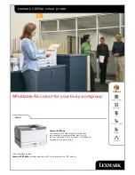 Lexmark C925de Specifications preview