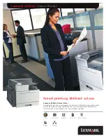 Preview for 1 page of Lexmark C950de Datasheet