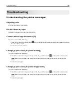 Preview for 128 page of Lexmark CS310 Series User Manual