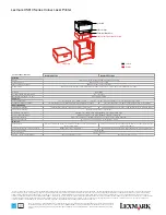 Preview for 2 page of Lexmark CS310dn Specifications