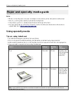 Preview for 43 page of Lexmark CS410 series User Manual