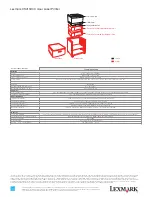 Preview for 2 page of Lexmark CS410dn Specifications