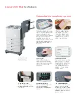 Предварительный просмотр 6 страницы Lexmark CS796de User Manual