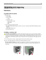 Preview for 117 page of Lexmark CS820 Series User Manual