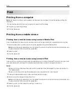 Preview for 166 page of Lexmark CS943 User Manual