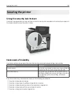 Preview for 133 page of Lexmark CX211 User Manual