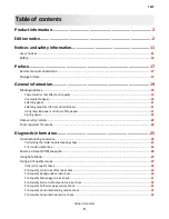 Preview for 3 page of Lexmark CX310dn Service Manual