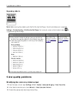 Preview for 173 page of Lexmark CX331 User Manual