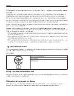 Preview for 193 page of Lexmark CX331 User Manual