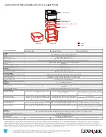 Preview for 2 page of Lexmark CX410 series Specifications