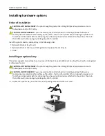 Preview for 33 page of Lexmark CX410 series User Manual