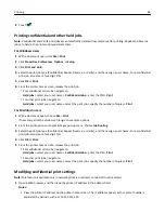 Preview for 69 page of Lexmark CX410 series User Manual