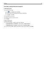 Preview for 71 page of Lexmark CX410 series User Manual