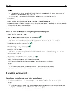 Preview for 85 page of Lexmark CX410 series User Manual